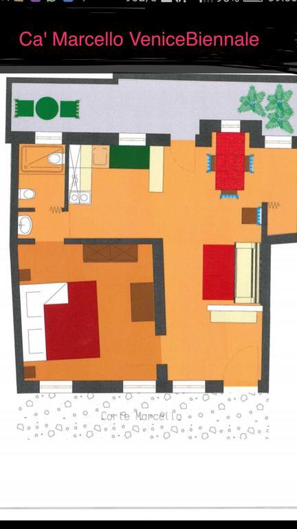 Apartmán Ca' Marcello - Biennale Benátky Exteriér fotografie