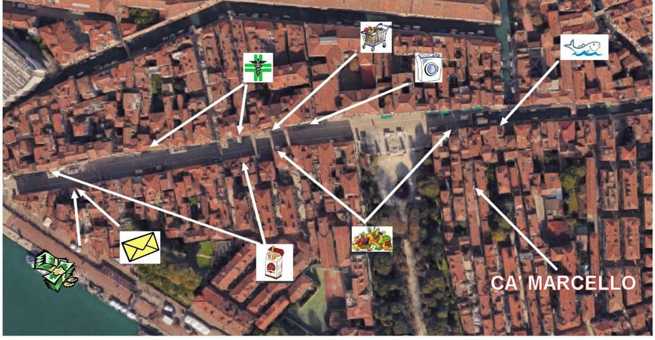 Apartmán Ca' Marcello - Biennale Benátky Exteriér fotografie